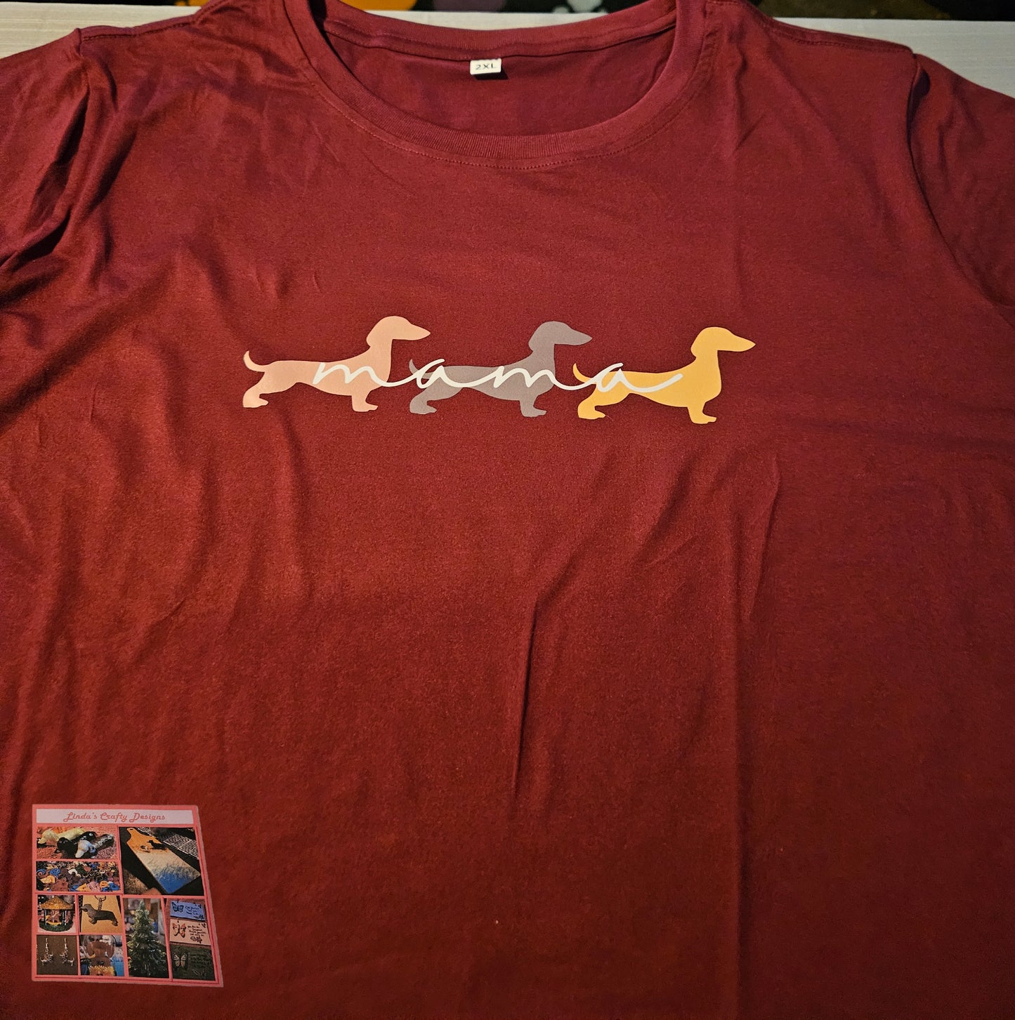 T-Shirt - Dachshund Mama - 2XL #1040