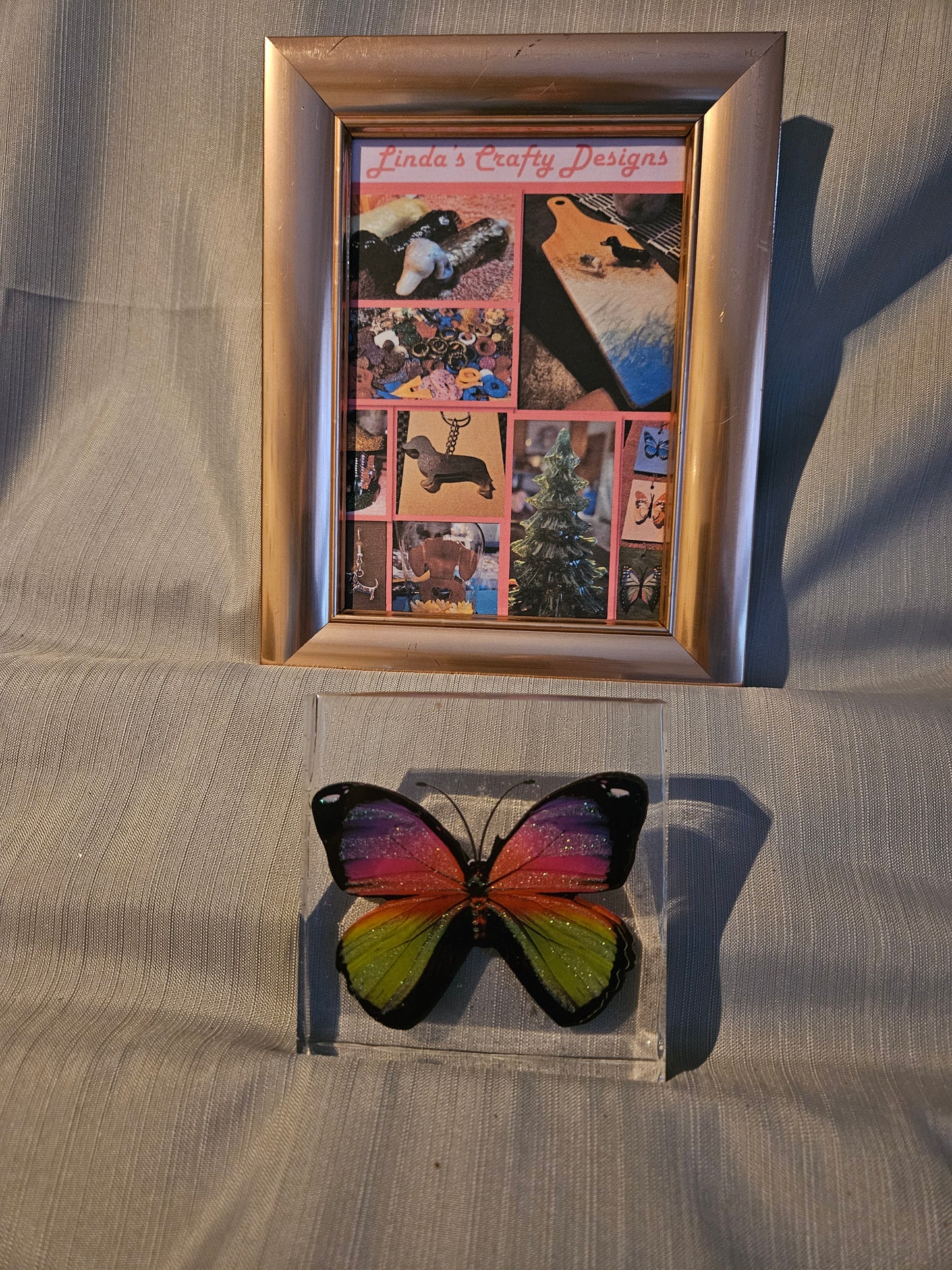 Resin Paperweight - Butterfly #928