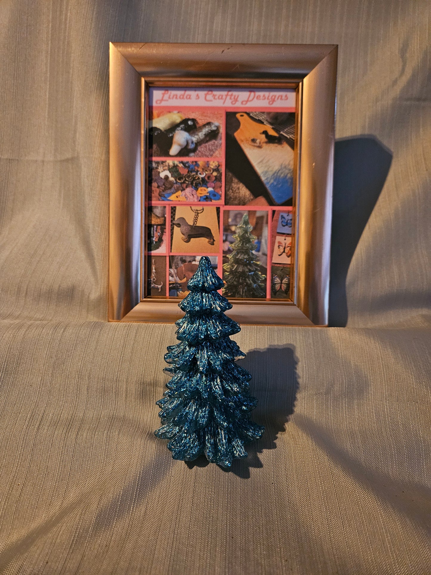 Resin Holiday Tree - Teal #902