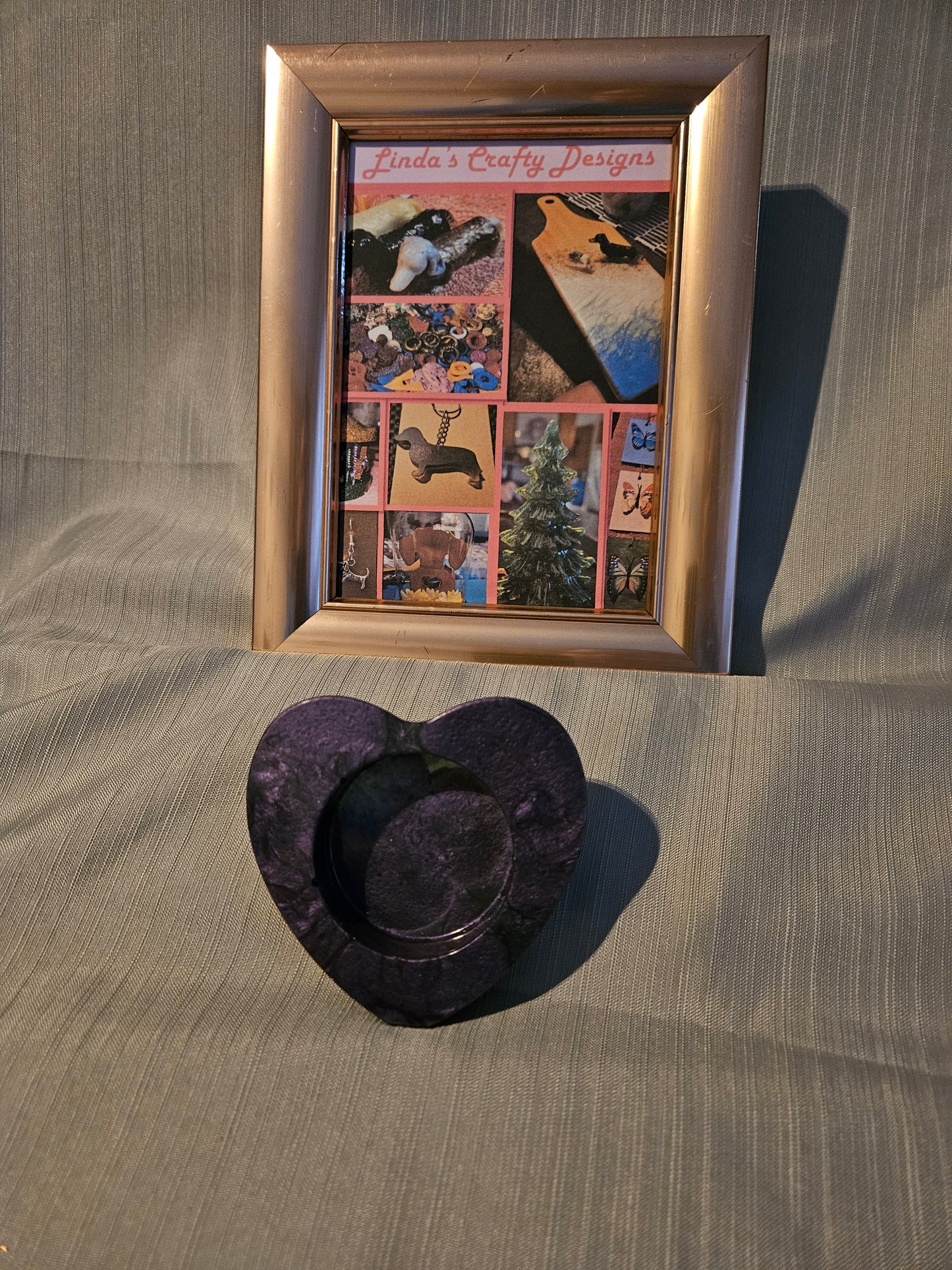 Resin Candle Holder - My Heart is Yours #852