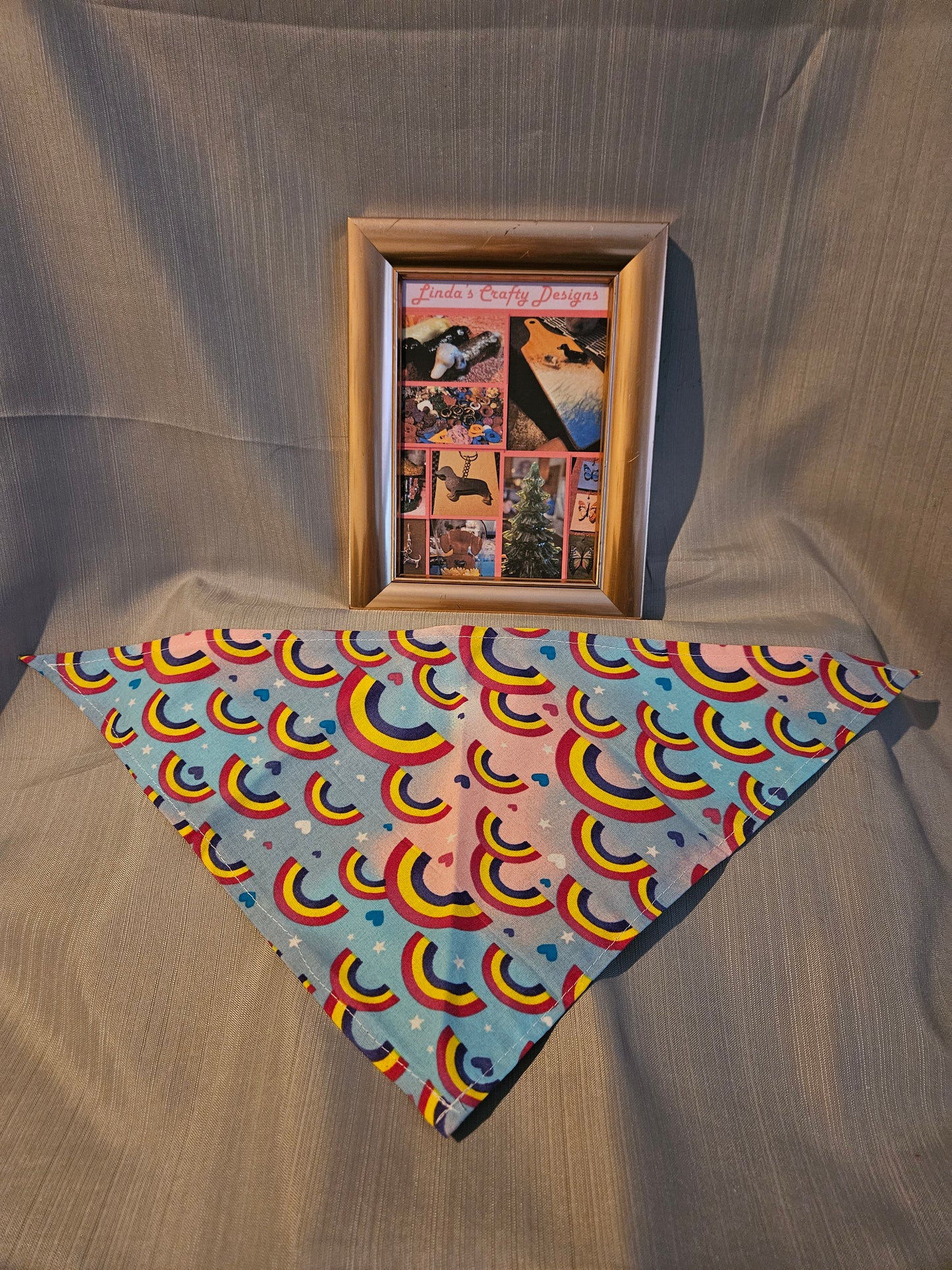 Dog Bandana - Rainbows #979, 980