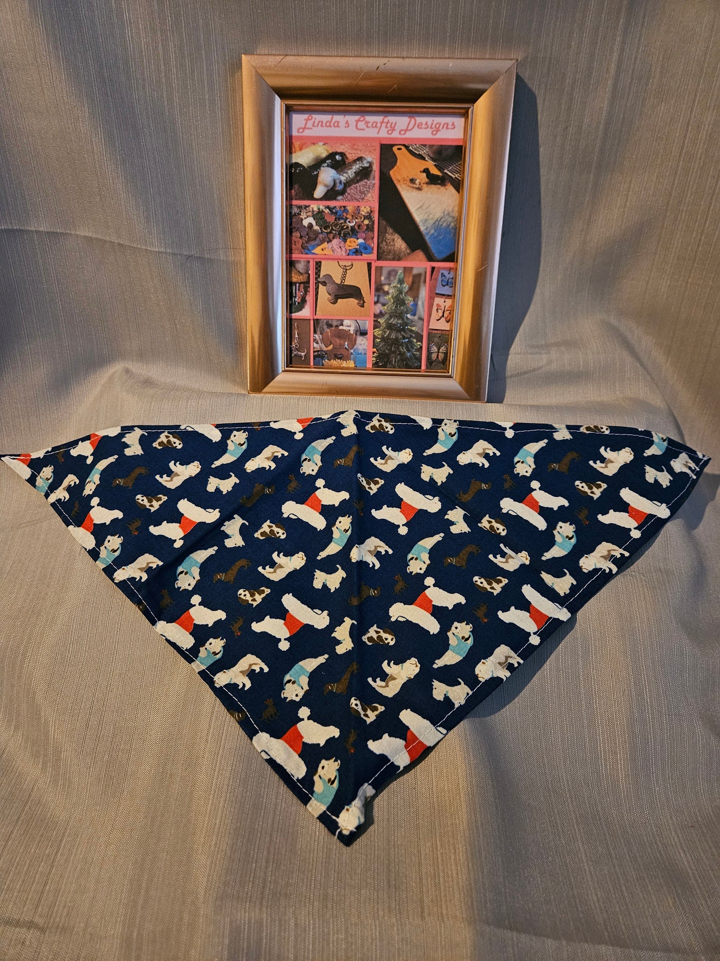 Dog Bandana - Dogs Having Fun #1001, 1002