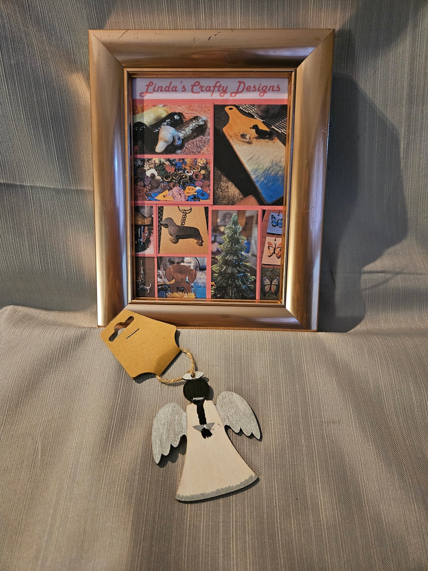 Wood Ornament - Angel #532. 533. 534