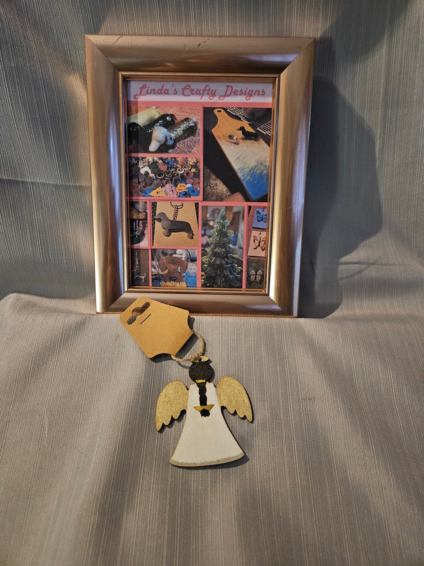 Wood Ornament - Angel #529. 530. 531