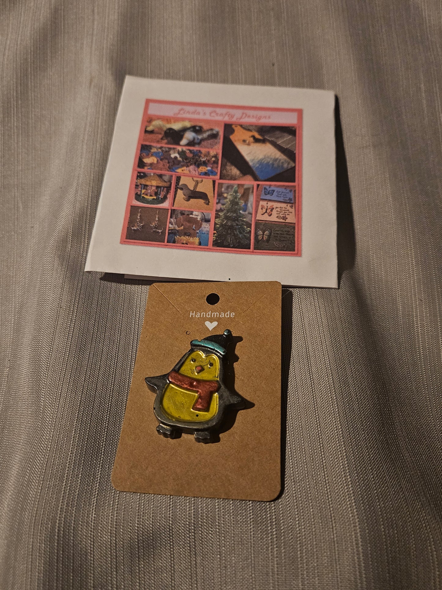 Resin Pin - Holiday Penguin Hat and Scarf #598. 599. 600. 601