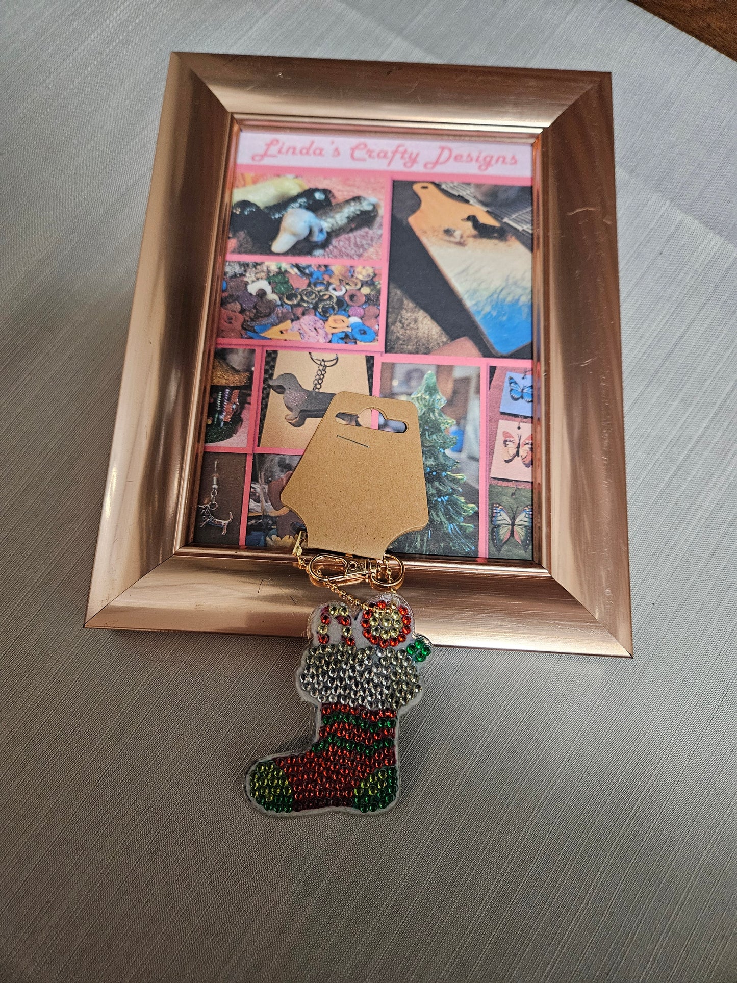 Diamond Art Ornament - Stocking #475