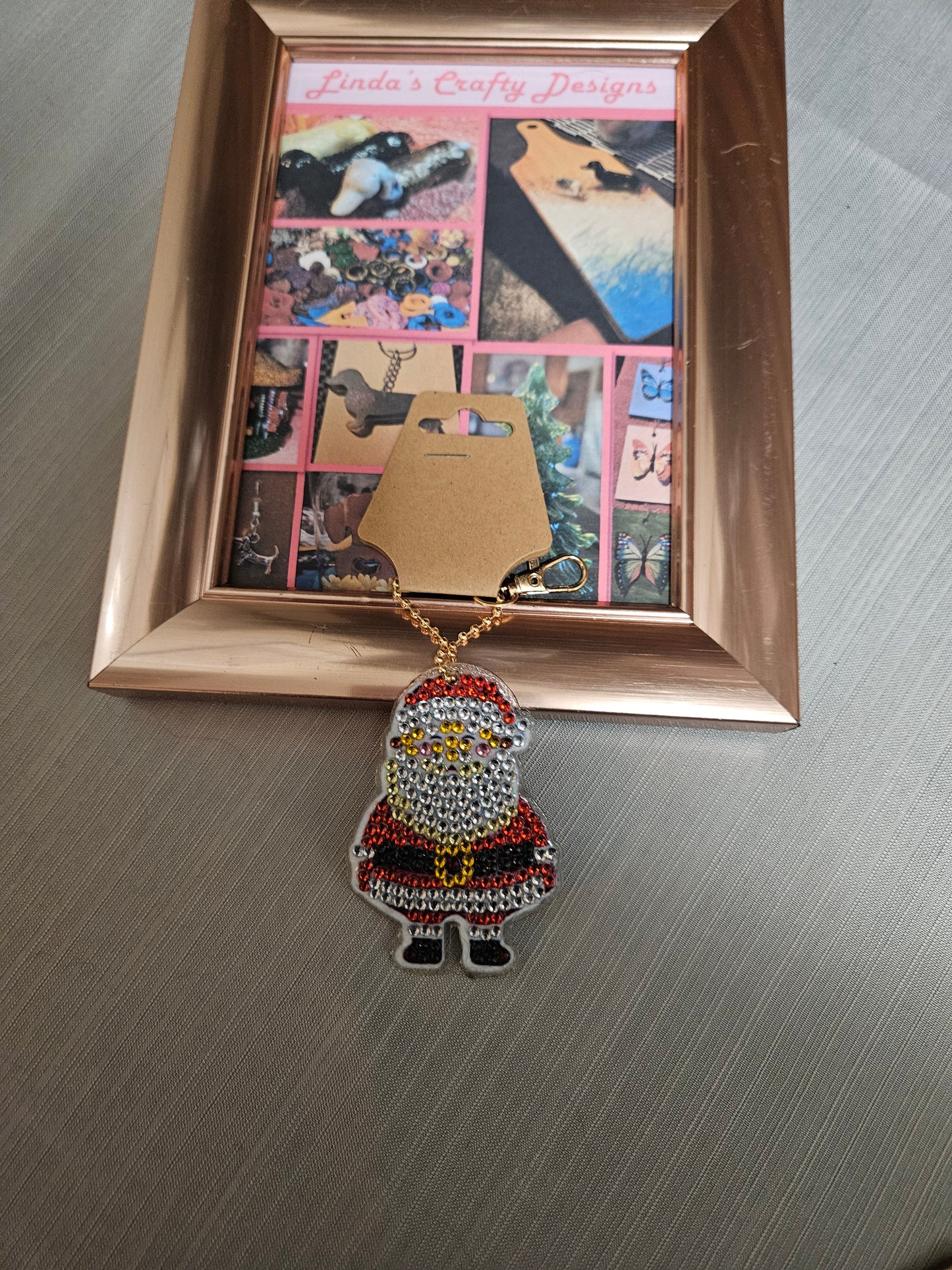 Diamond Art Ornament - Santa #473