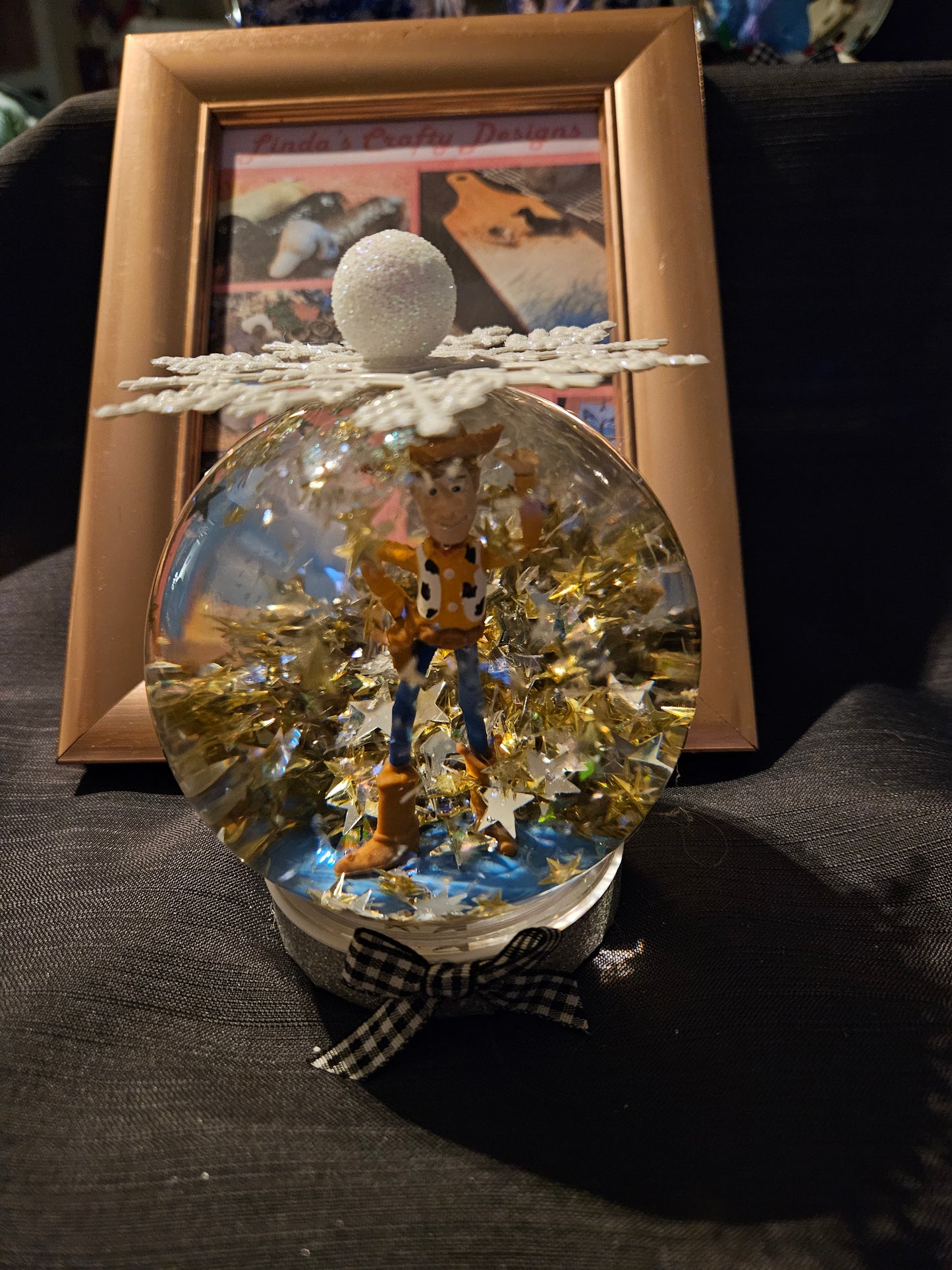 Holiday Snow Globe - Woody #1217