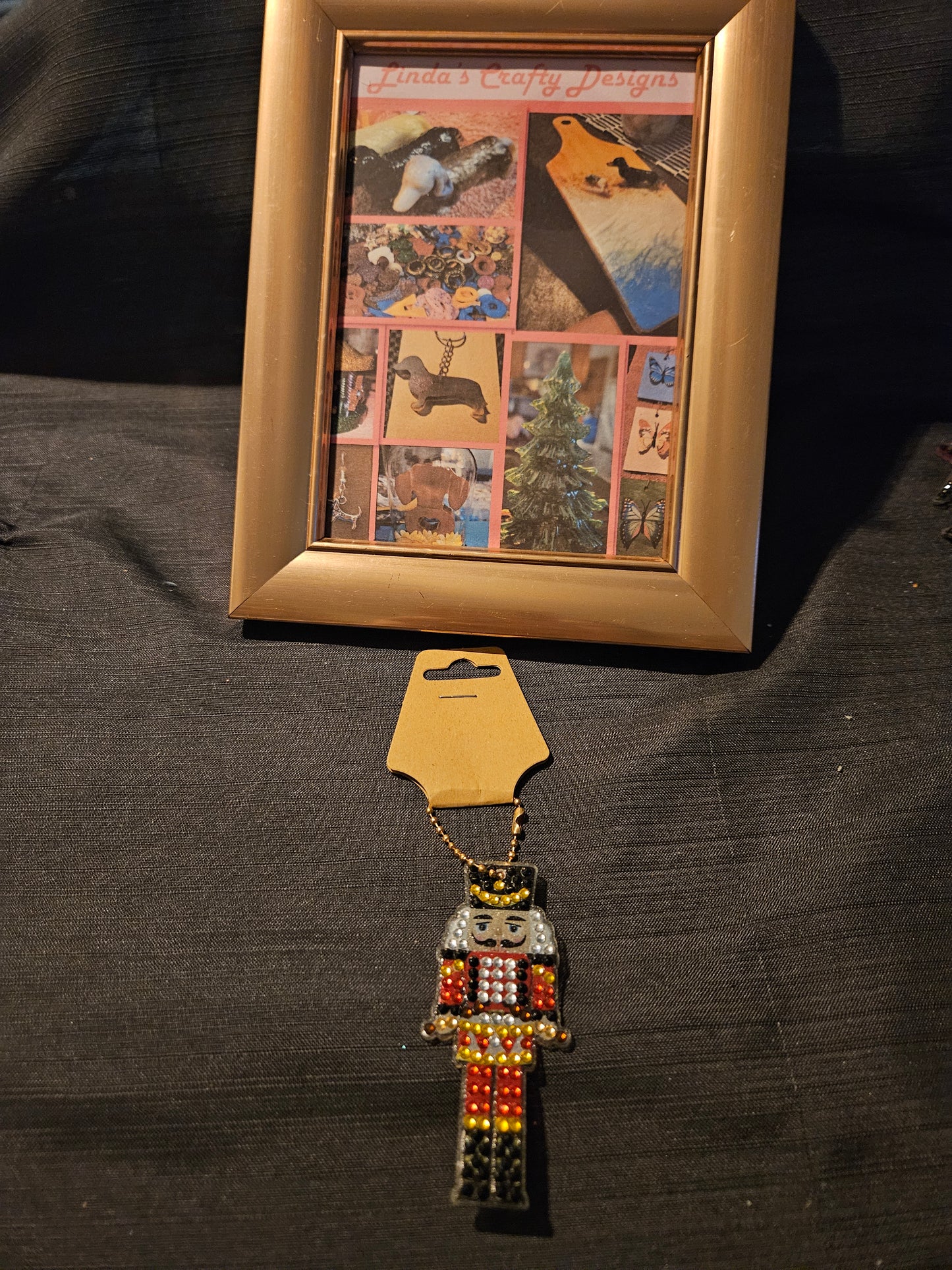 Holiday Ornament - Diamond Art - Nutcracker 7, 9 #1346. 1350