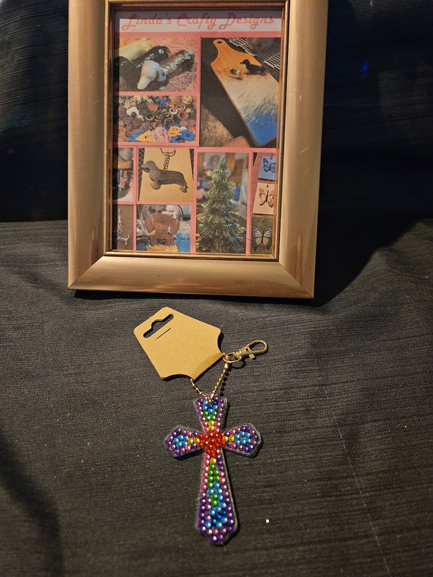 Holiday Ornament - Diamond Art Cross 14 #1391