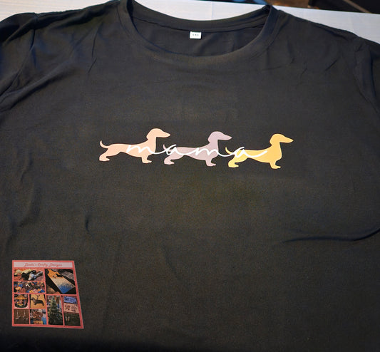 T-Shirt - Dachshund Mama - 3XL #1043