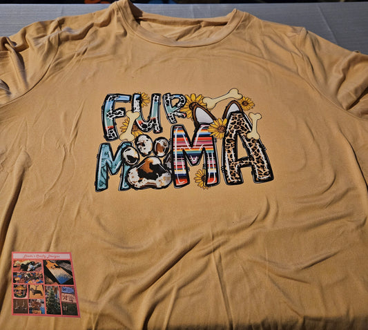 T-Shirt - Fur Mama - L #1036