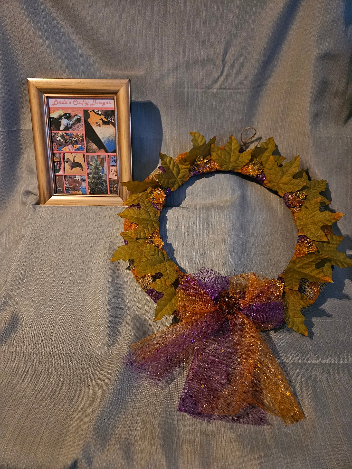Wood Wreath - Falling for You #1021