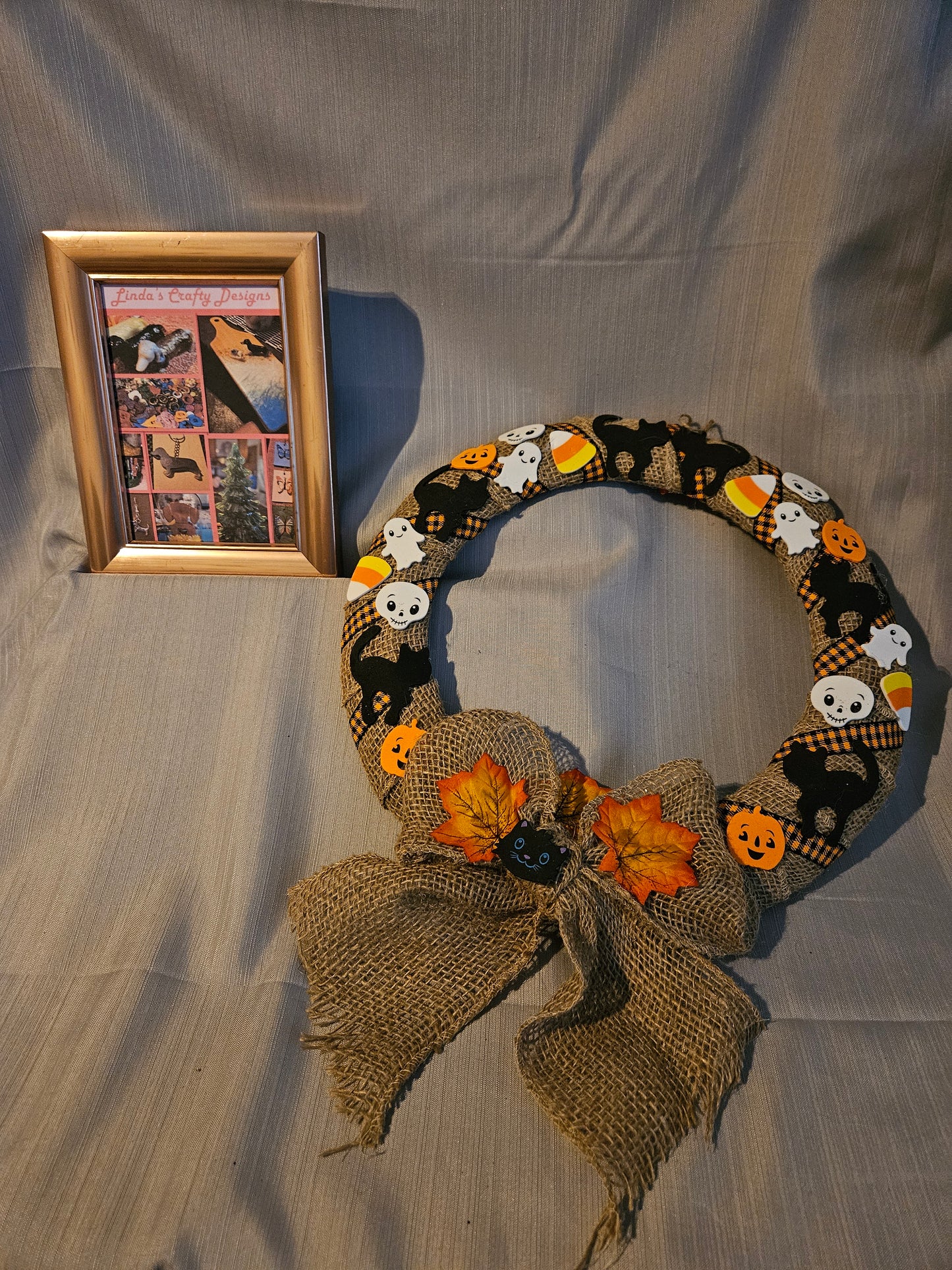 Wood Wreath - Halloween Fun #1023
