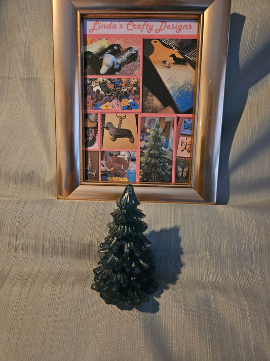 Resin Holiday Tree - Smoky Grey #915