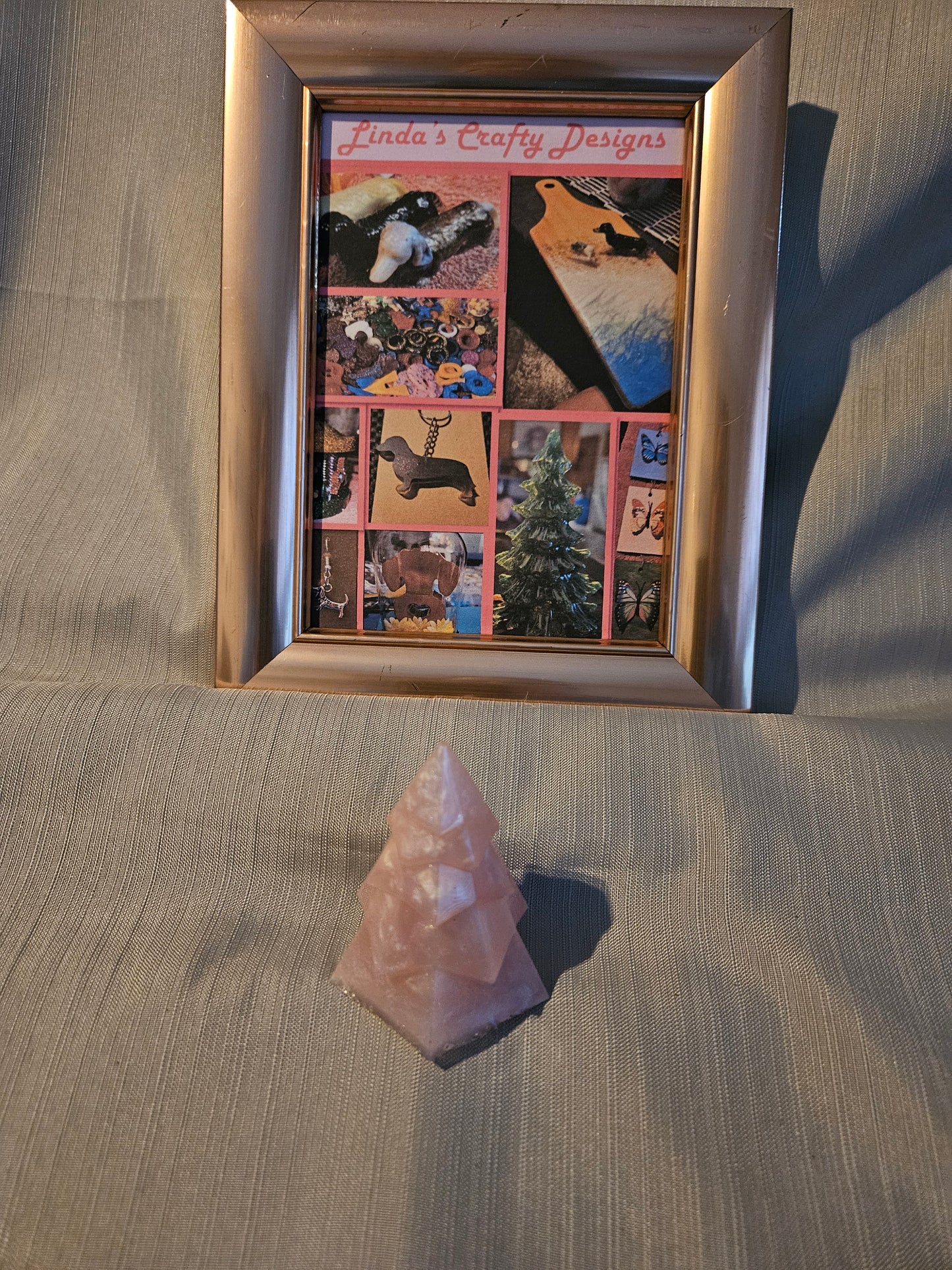 Resin Holiday Tree - Pink #912