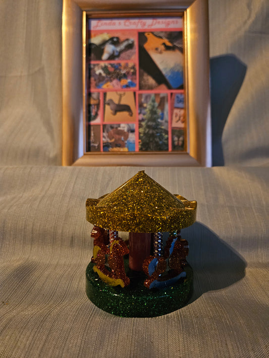 Resin Figurine - Carousel of Colors #922