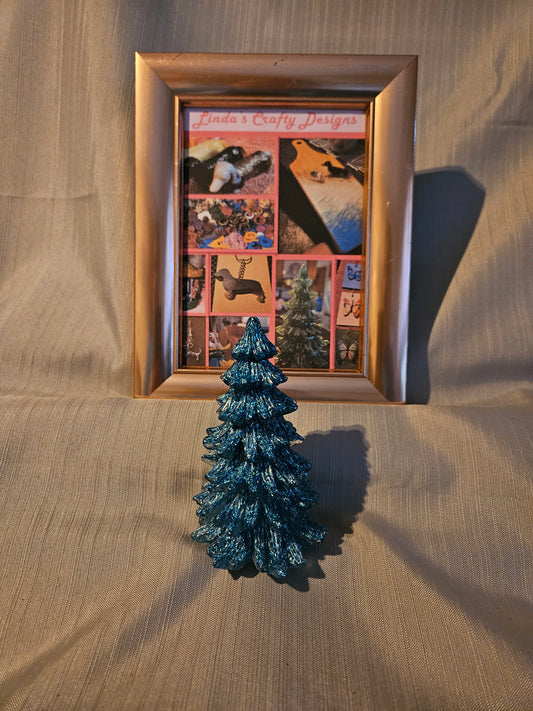 Resin Holiday Tree - Teal #902