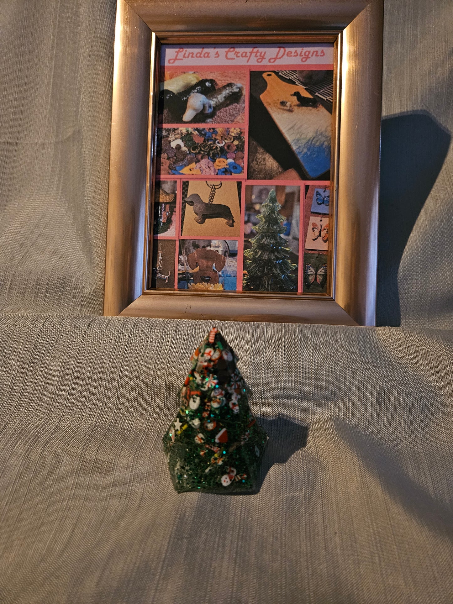 Resin Holiday Tree - Christmas Confetti #910