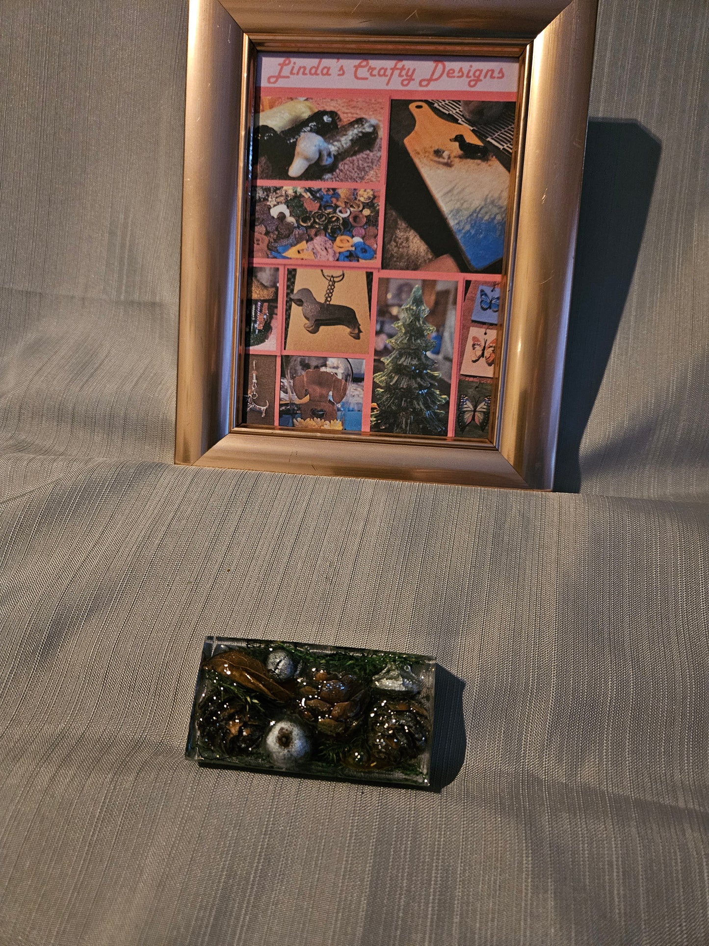 Resin Paperweight - Forest Goodies #836