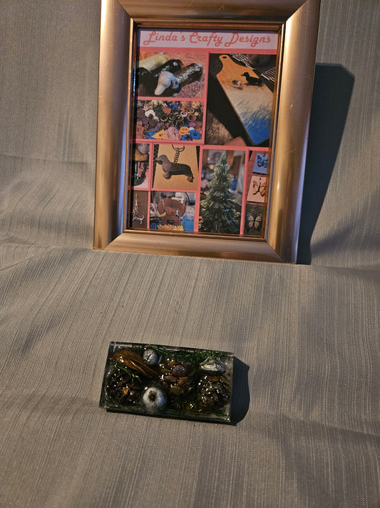 Resin Paperweight - Forest Goodies #836
