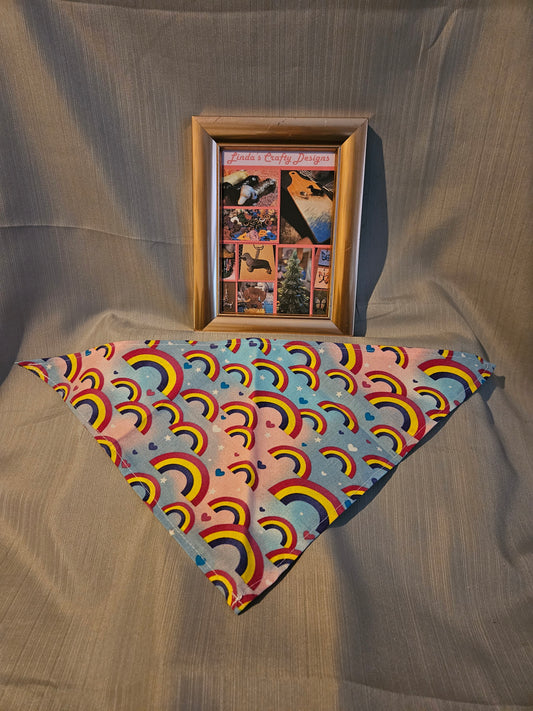 Dog Bandana - Rainbows #979, 980