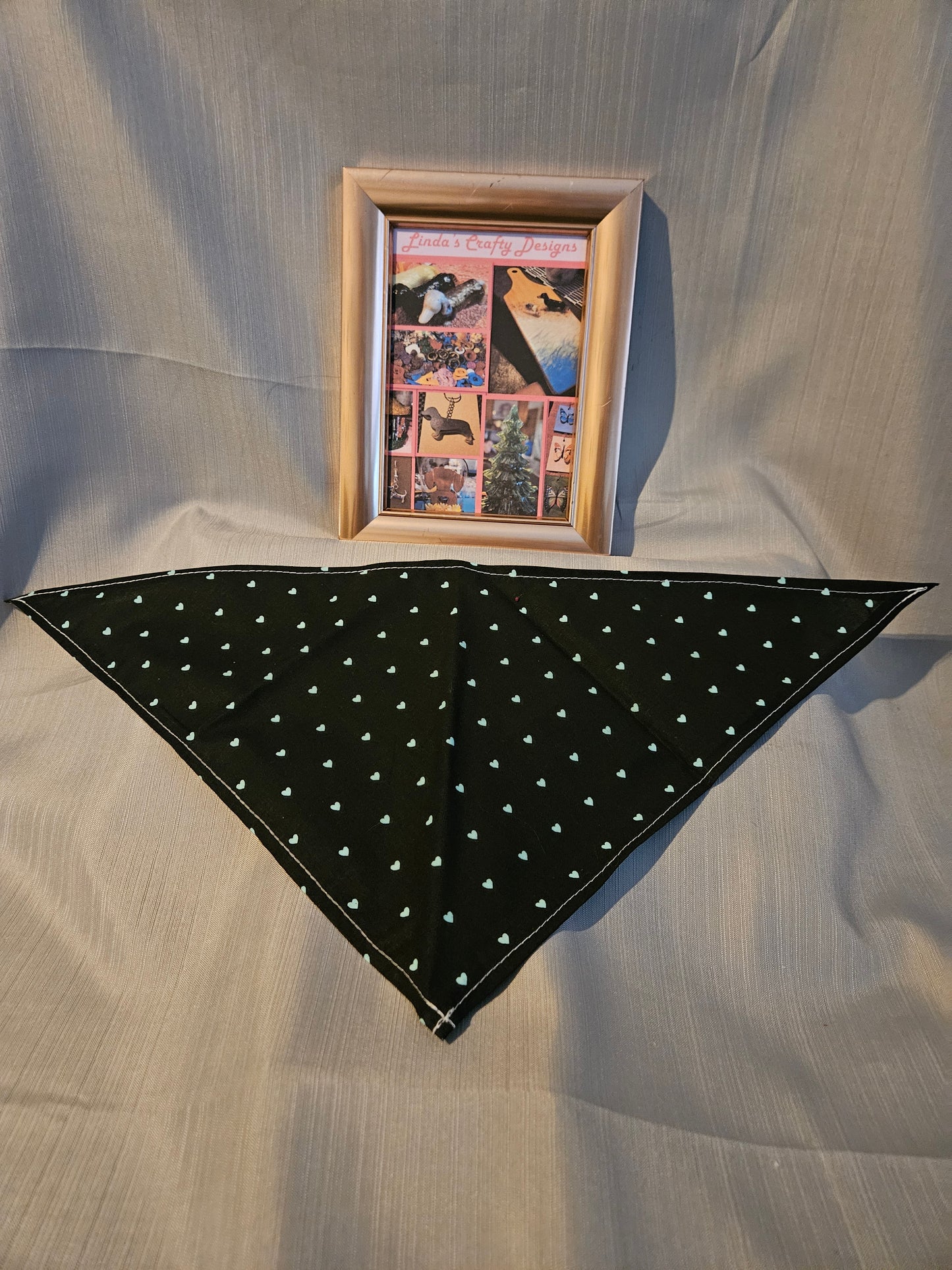 Dog Bandana - Hearts #989, 990