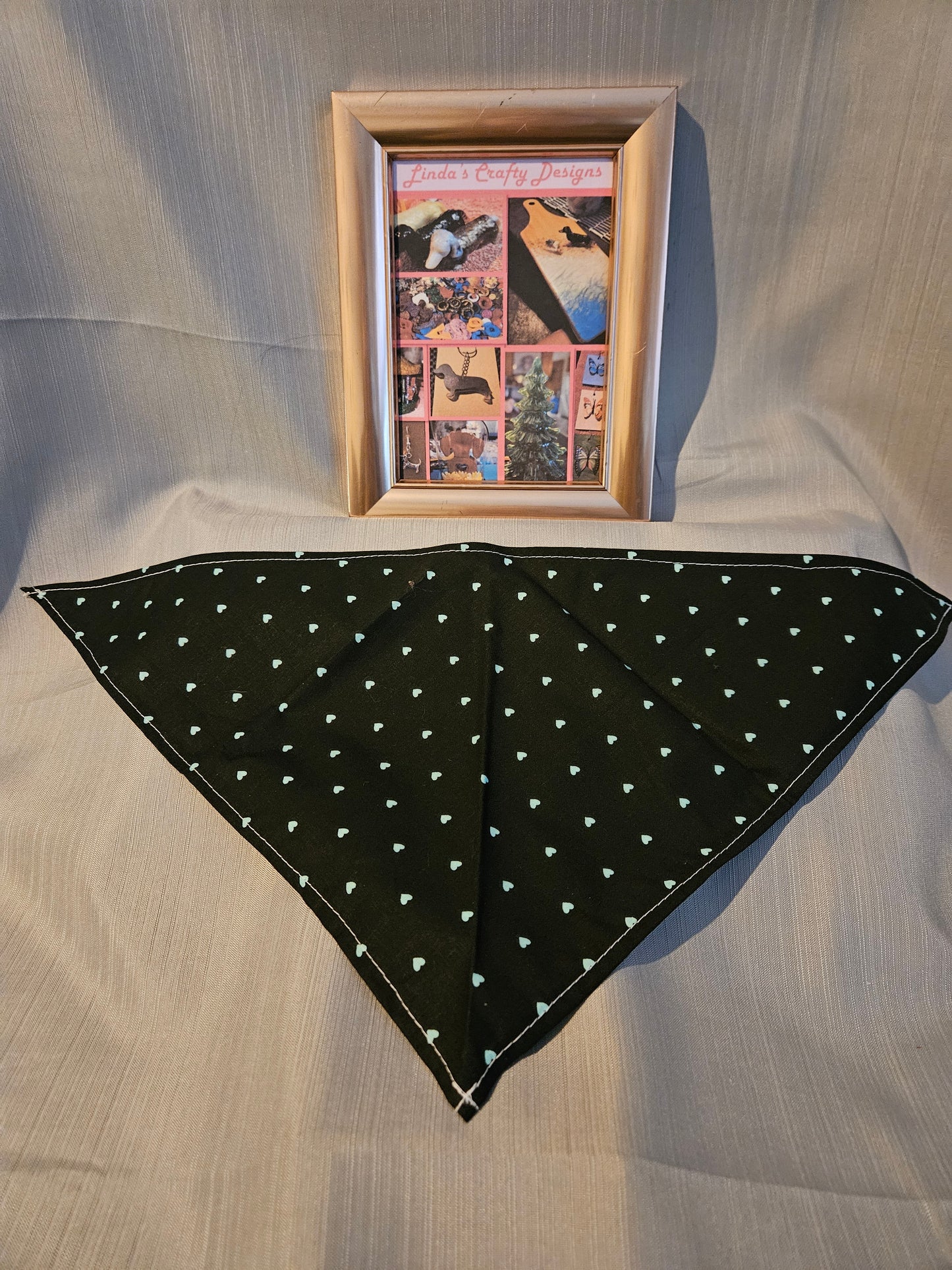 Dog Bandana - Hearts #989, 990