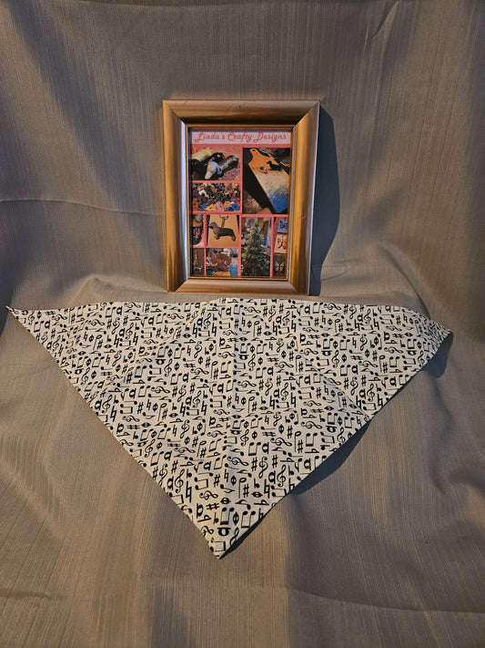 Dog Bandana - Music Notes #983, 984