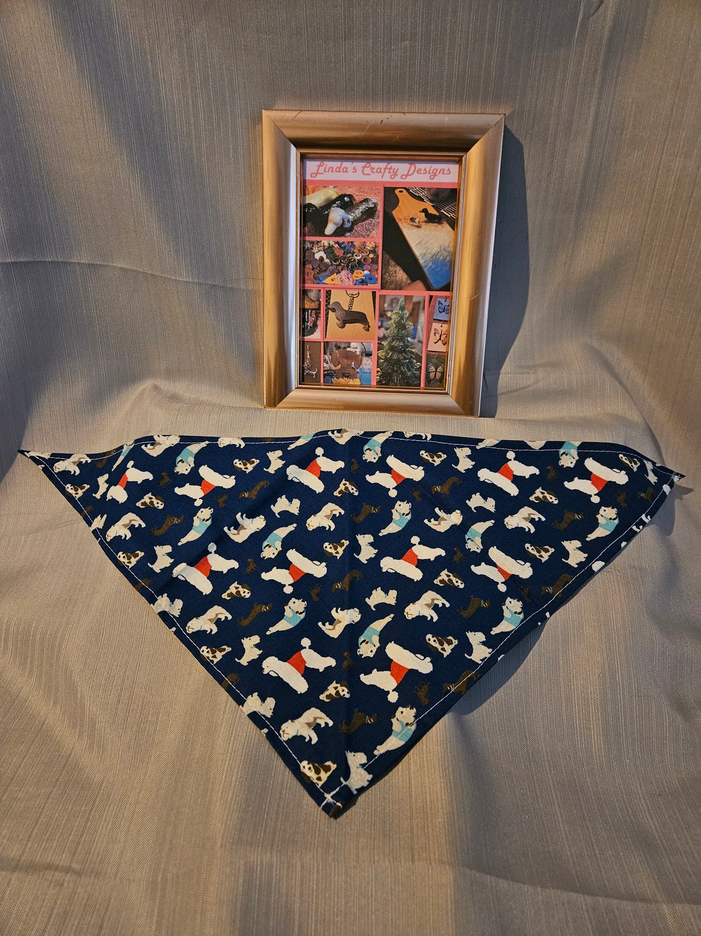 Dog Bandana - Dogs Having Fun #1001, 1002