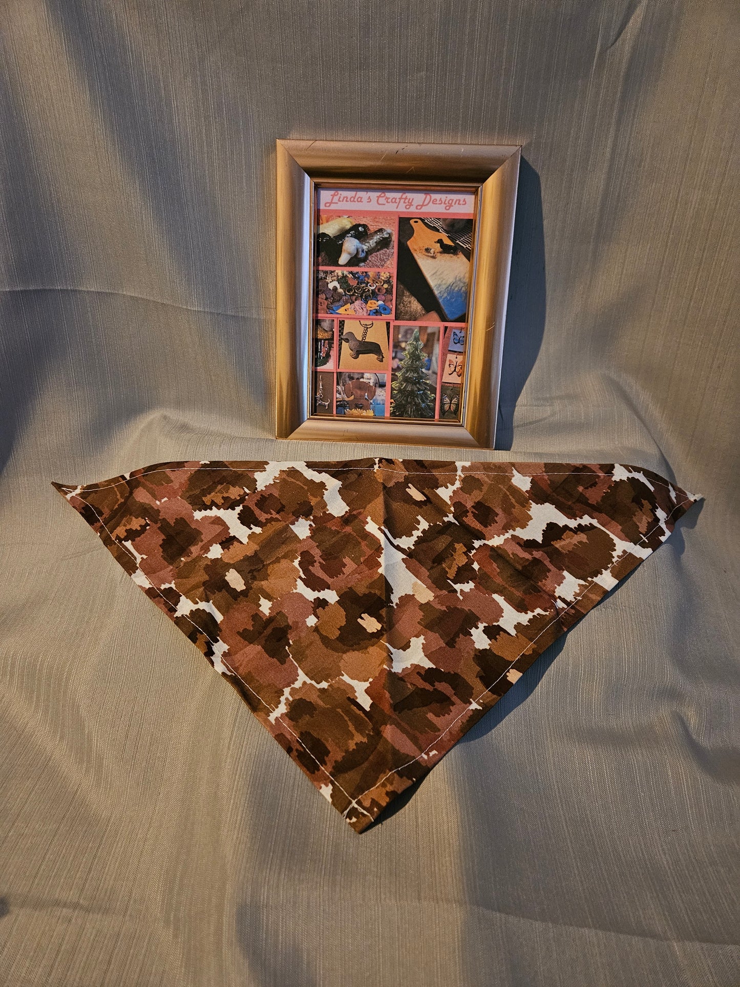 Dog Bandana - Camouflage #1007. 1008