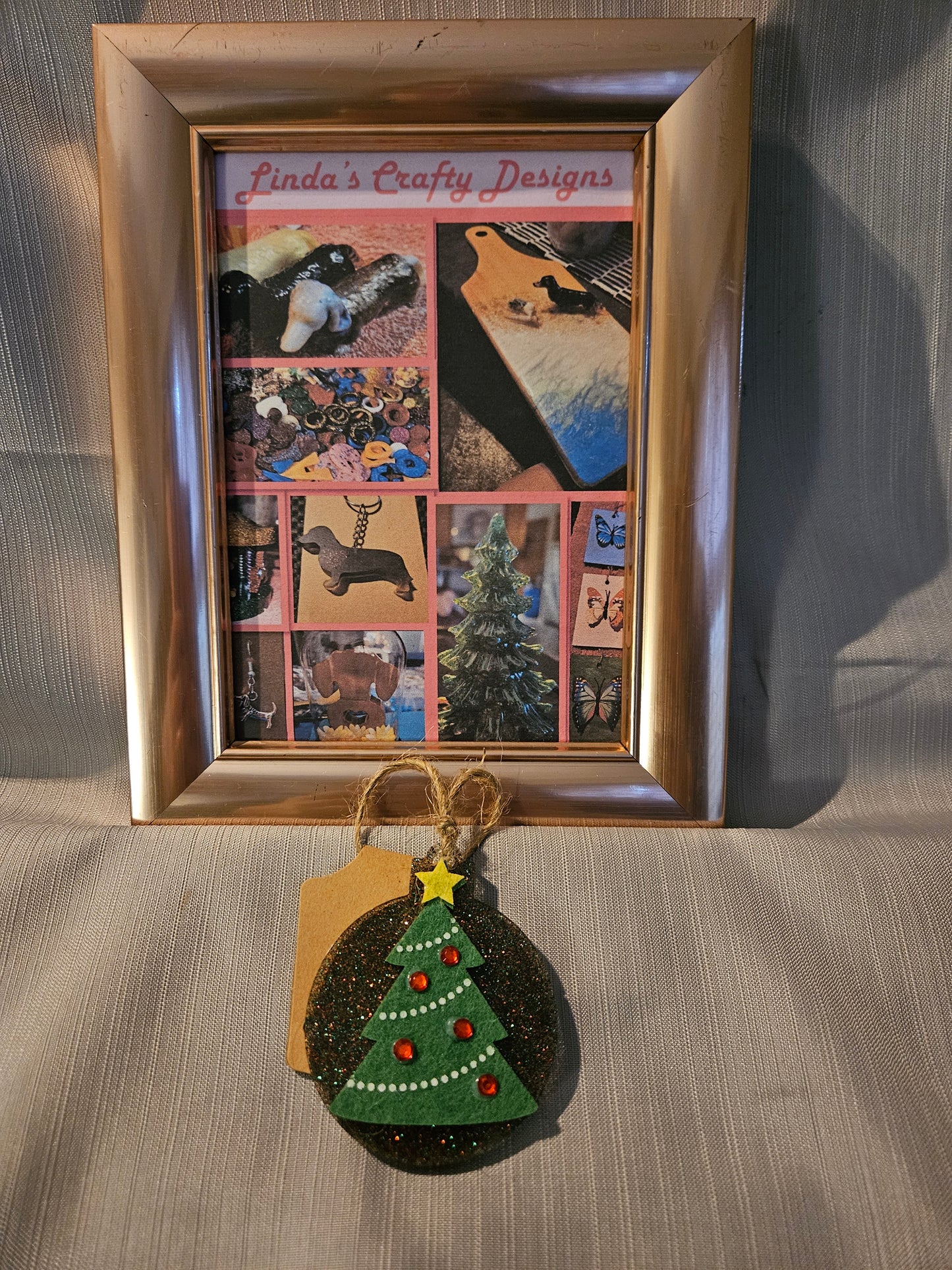 Resin Ornament - Tree #511. 512