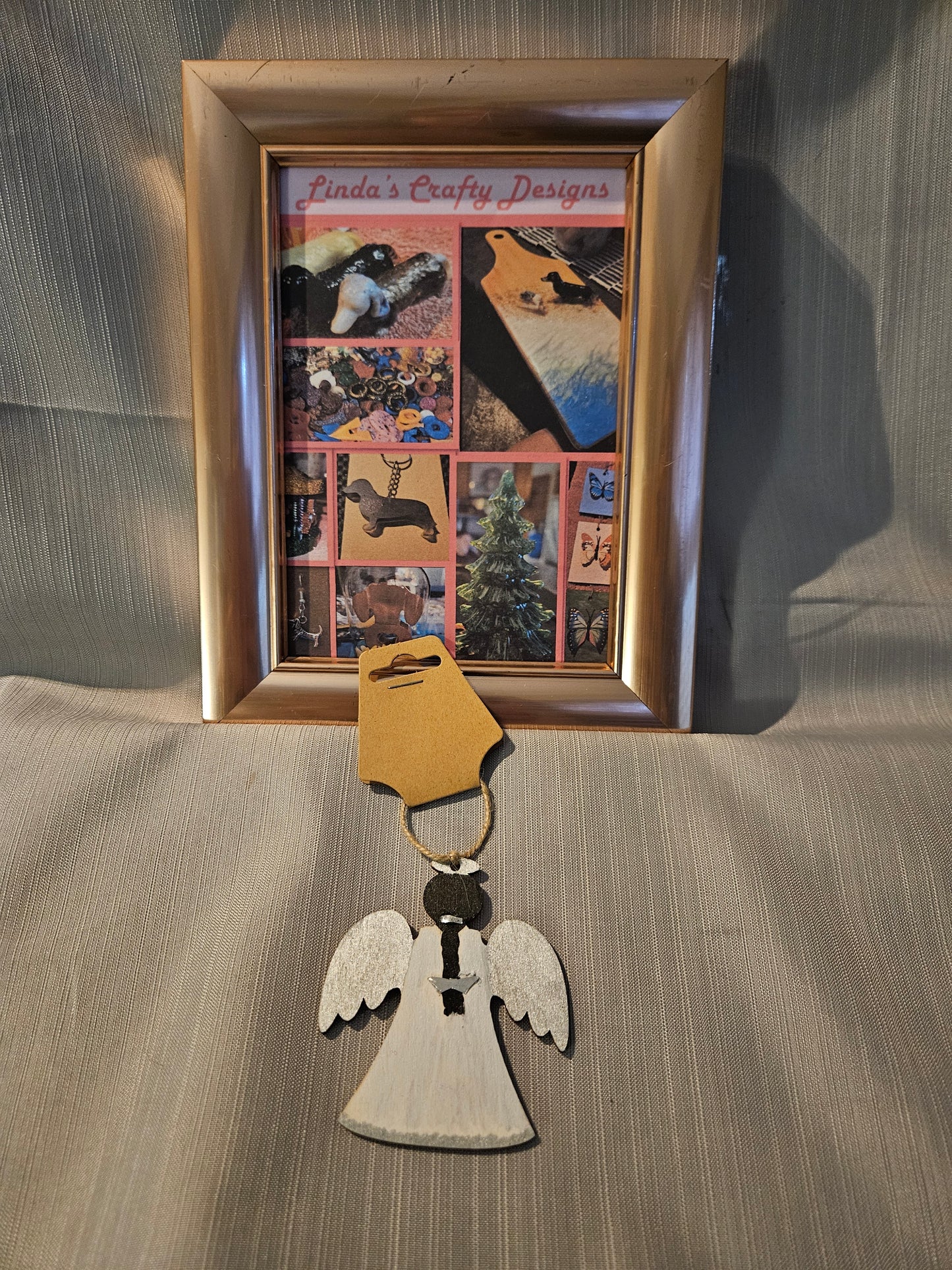 Wood Ornament - Angel #532. 533. 534
