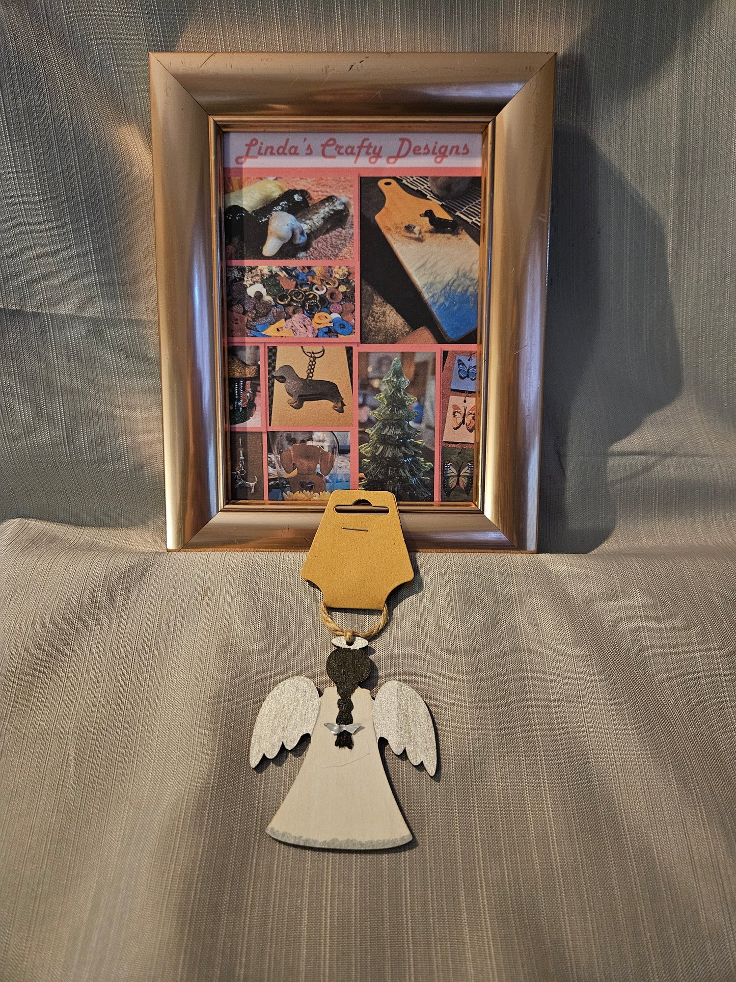Wood Ornament - Angel #532. 533. 534