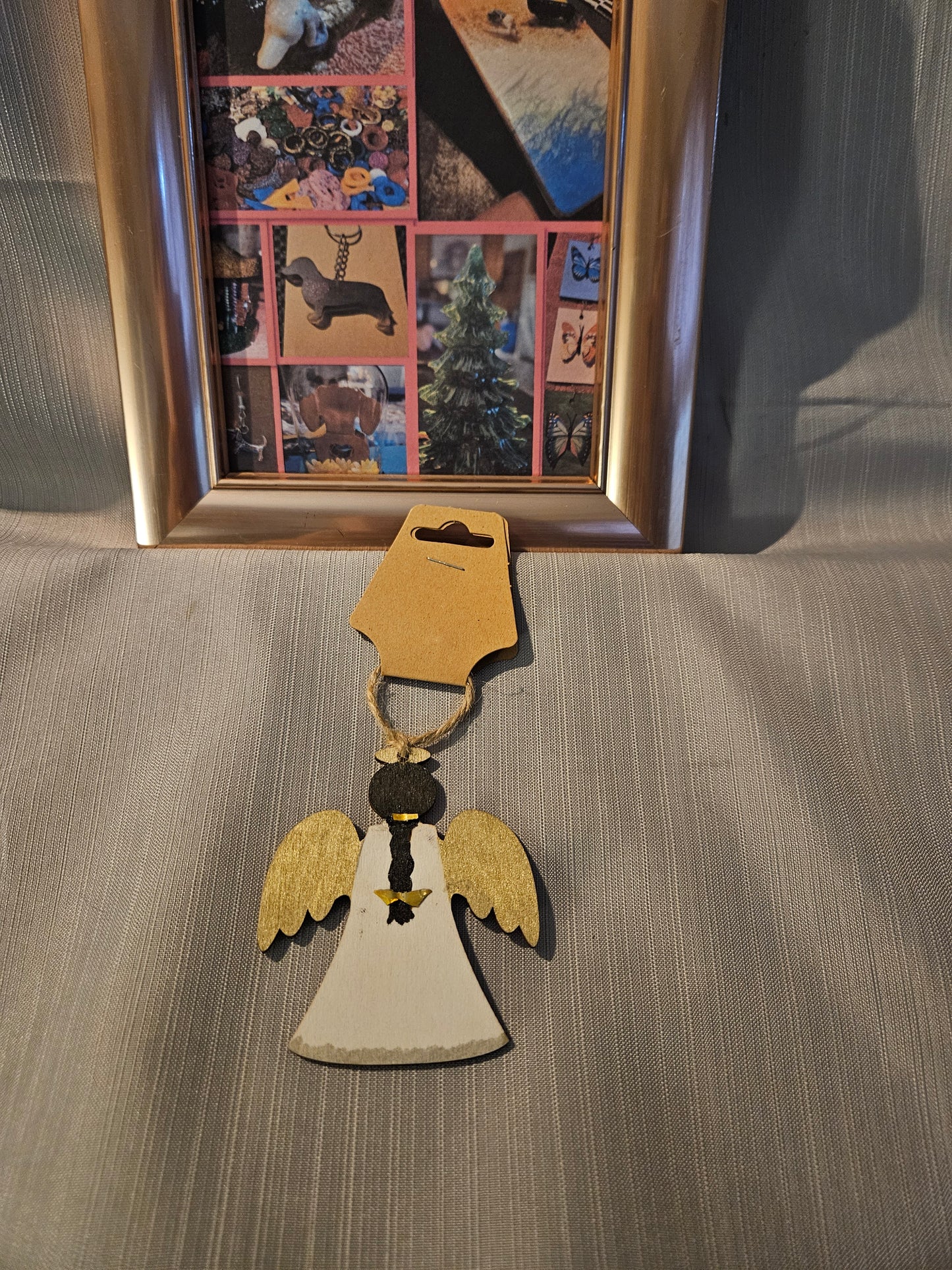 Wood Ornament - Angel #529. 530. 531