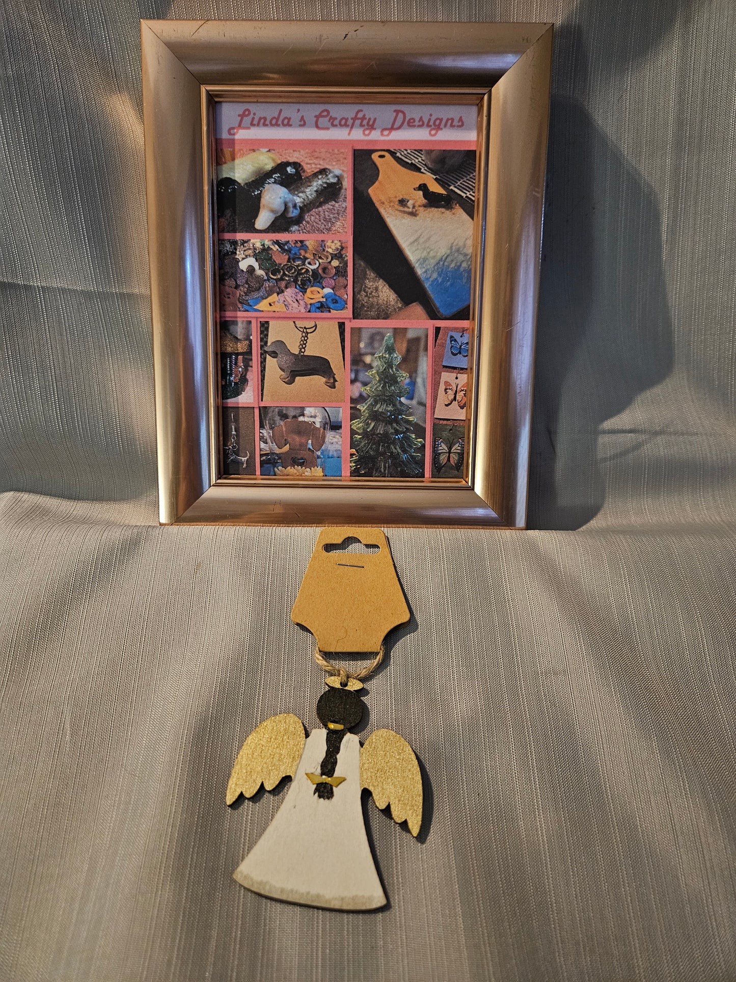 Wood Ornament - Angel #529. 530. 531