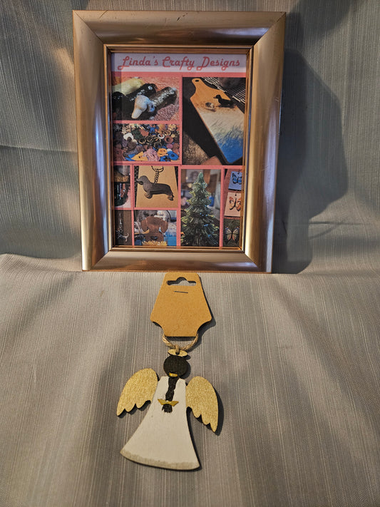 Wood Ornament - Angel #529. 530. 531