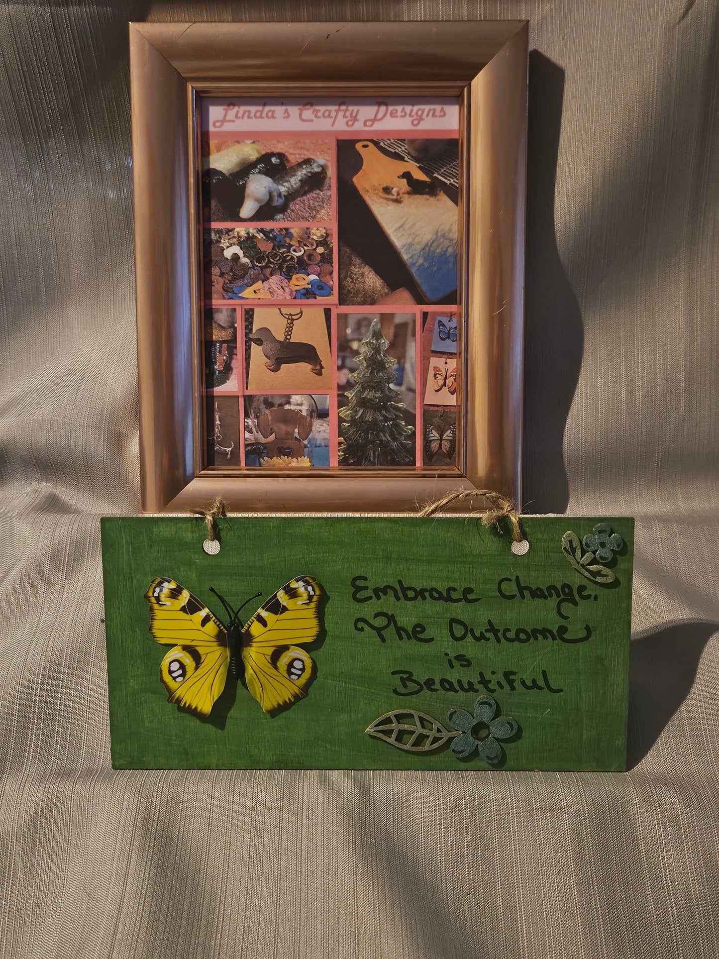 Wood Sign - Embrace Change #455