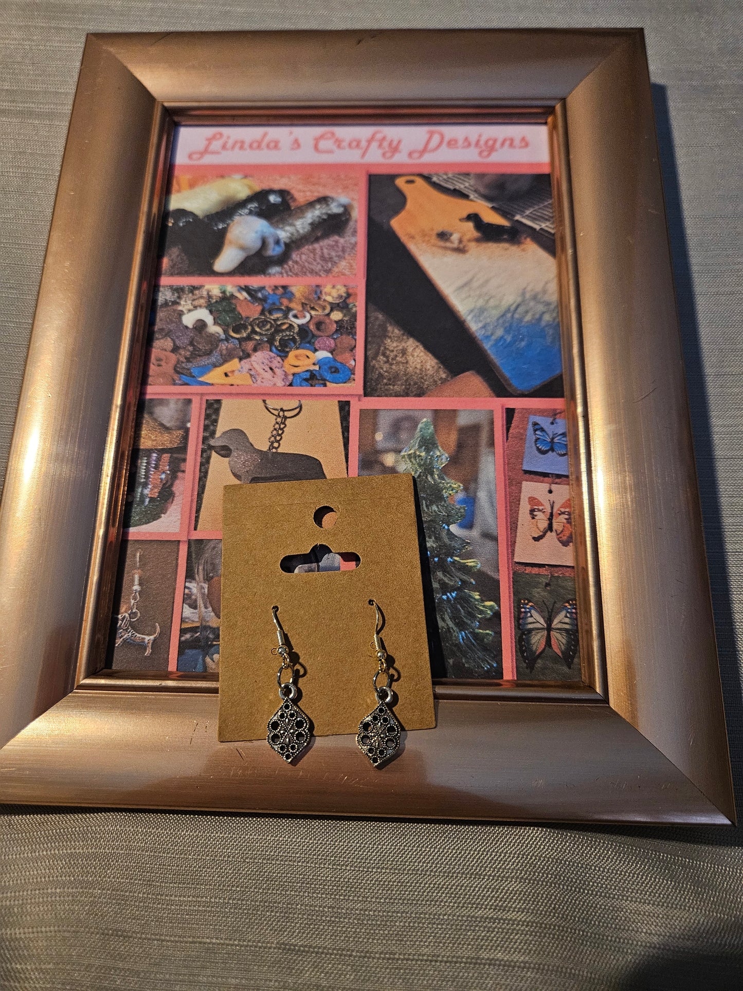Metal Earrings (Hook) - Design #56