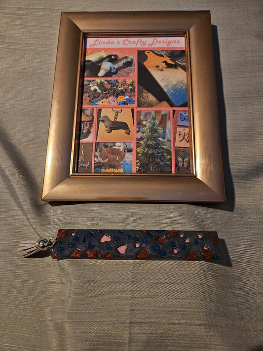 Resin Bookmark - My Heart is Yours #122