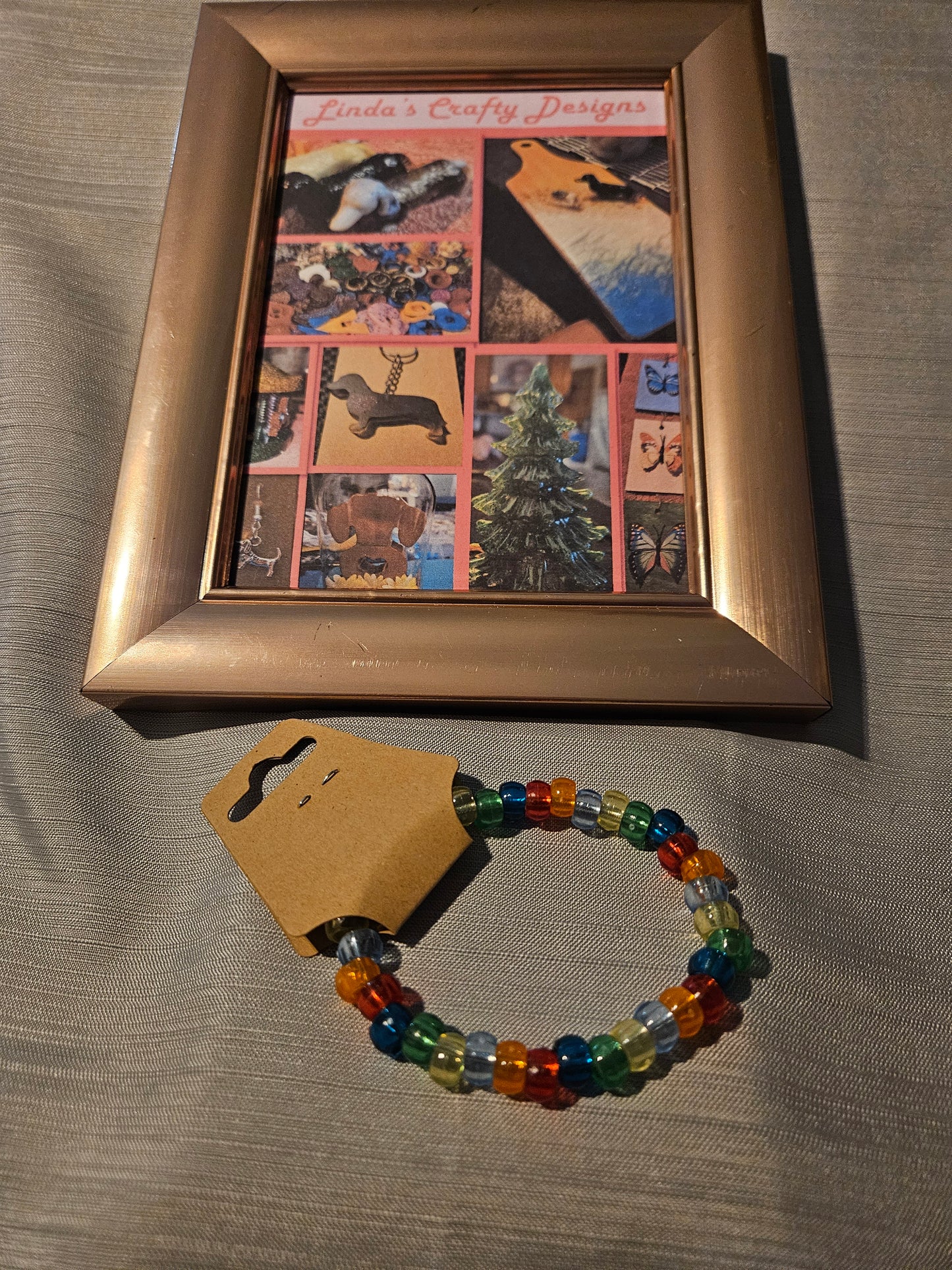 Plastic Bracelet - Rainbow #169