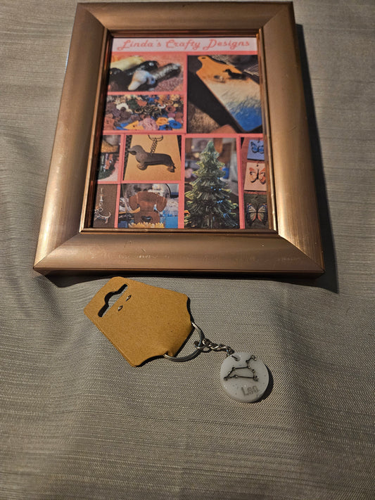 Resin Keychain - Astrological Sign - Leo #147