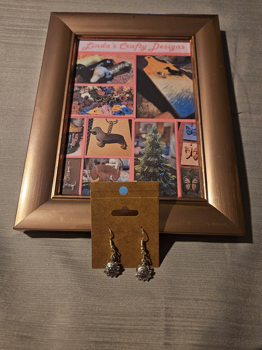 Metal Earrings (Hook) - Suns #372