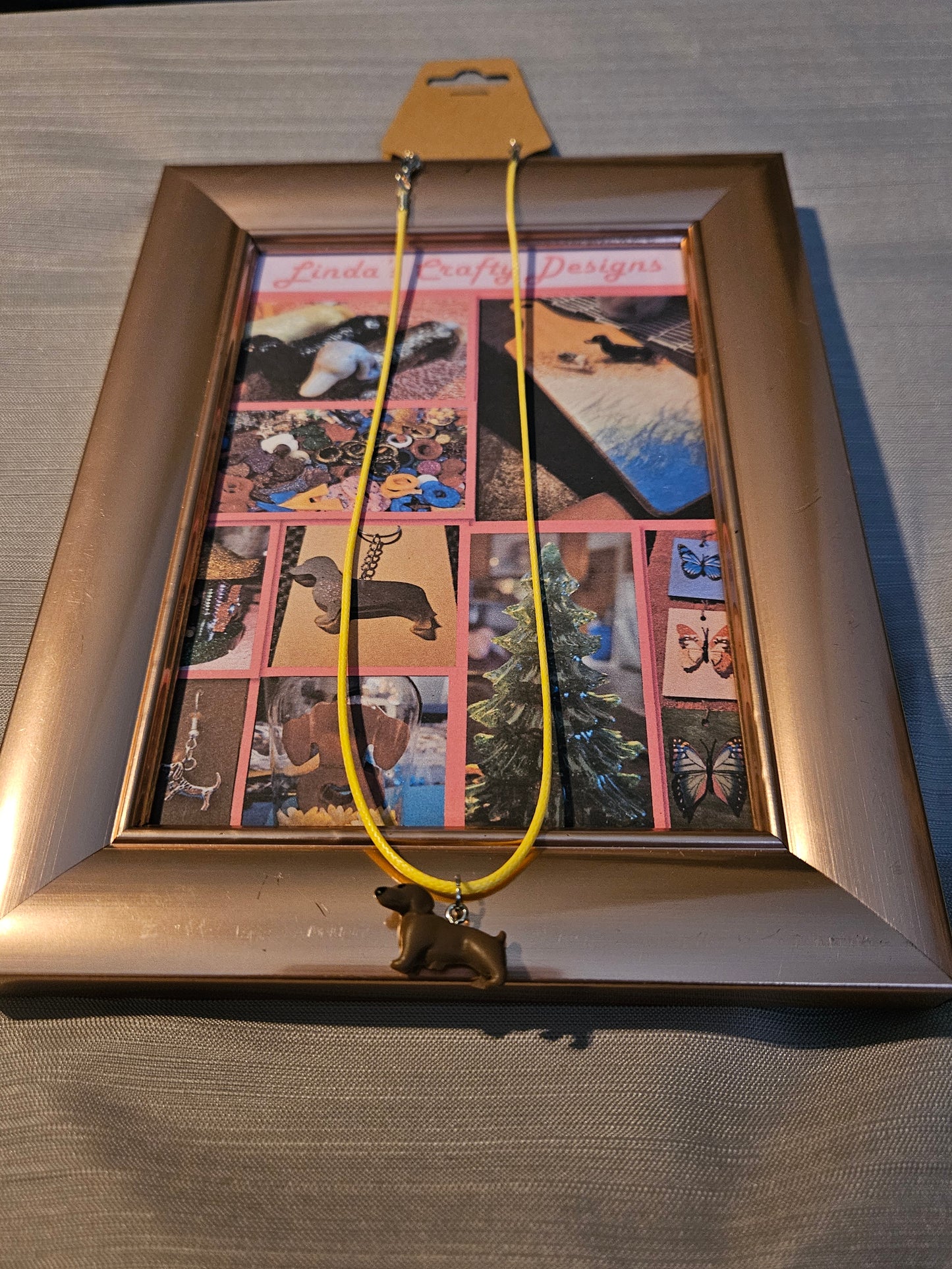 Leather Rope/Metal Necklace - Dox Time! 18-20 inch #695