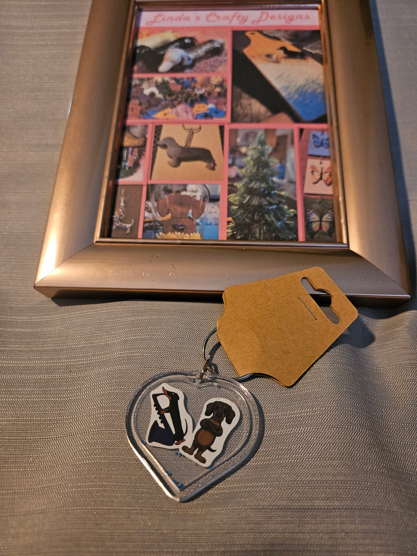 Plastic Keychain - Sexy Sax  #754