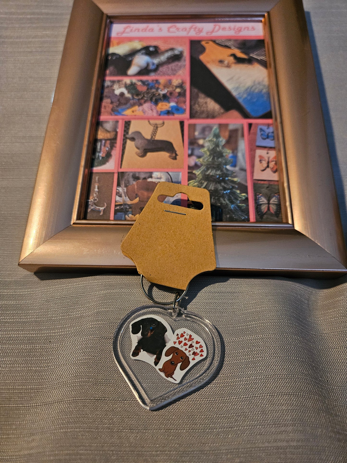 Plastic Keychain - Love Affair #757