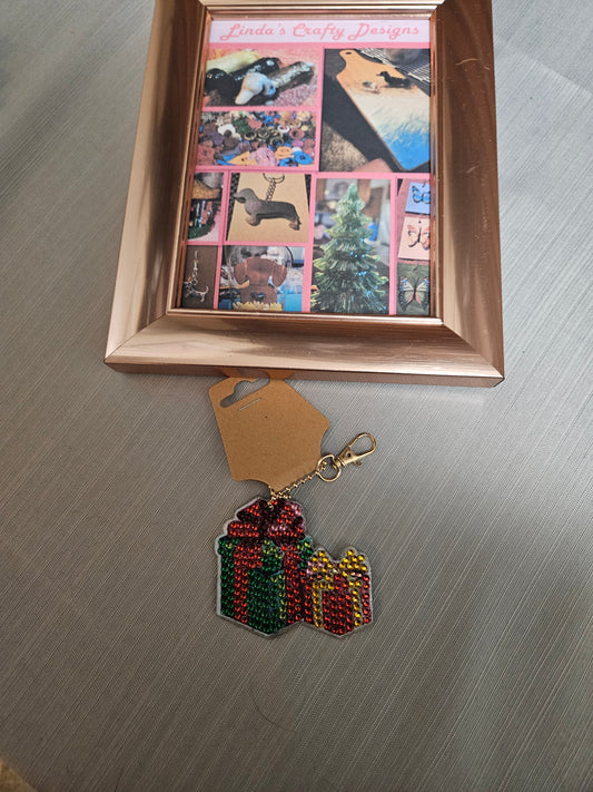 Diamond Art Ornament - Presents #470