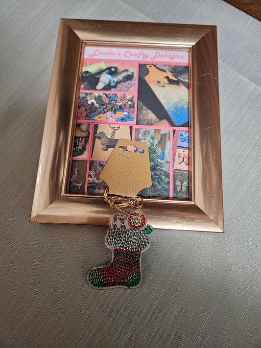 Diamond Art Ornament - Stocking #475