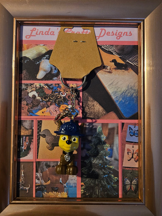 Plastic Keychain - Patrolling Paws 2 #740