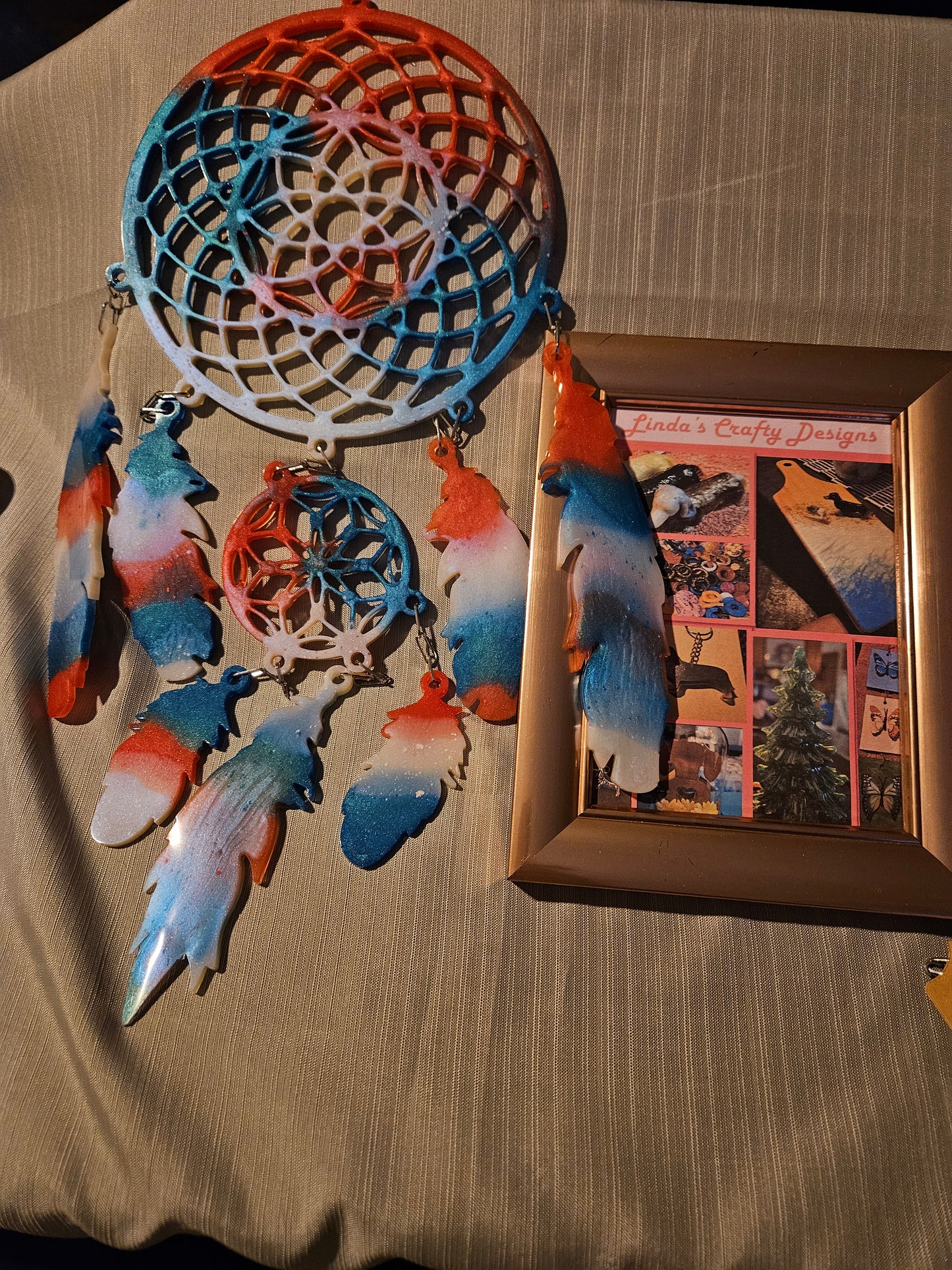 Resin Dream Catcher - Dreaming of Color #221